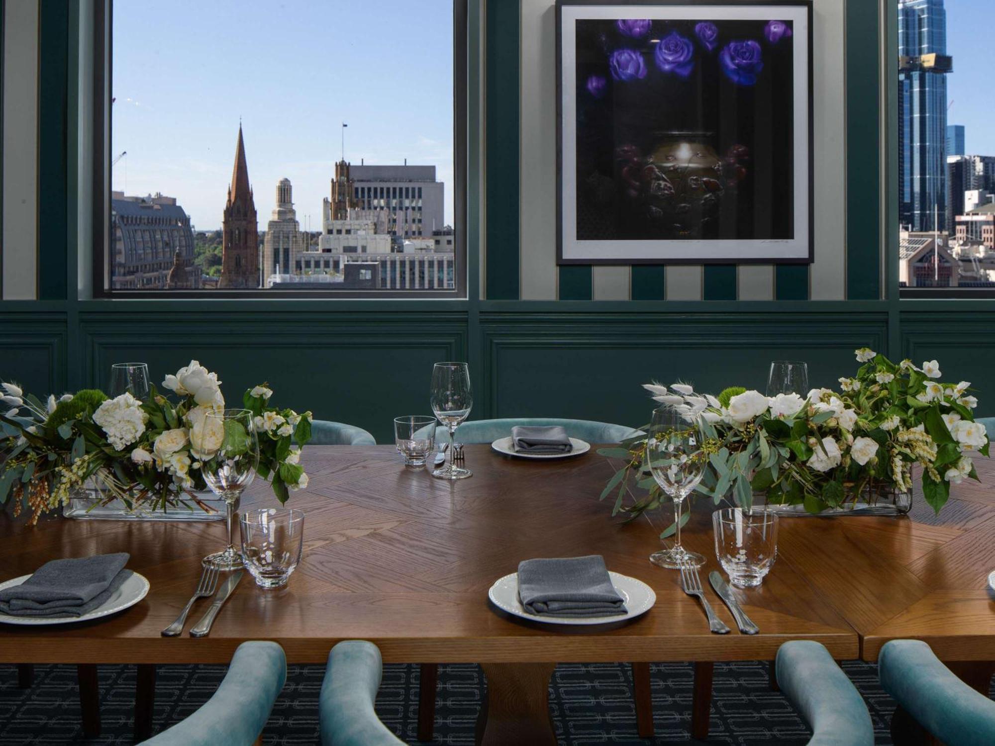 Pullman Melbourne City Centre Exterior foto The Club's private dining room