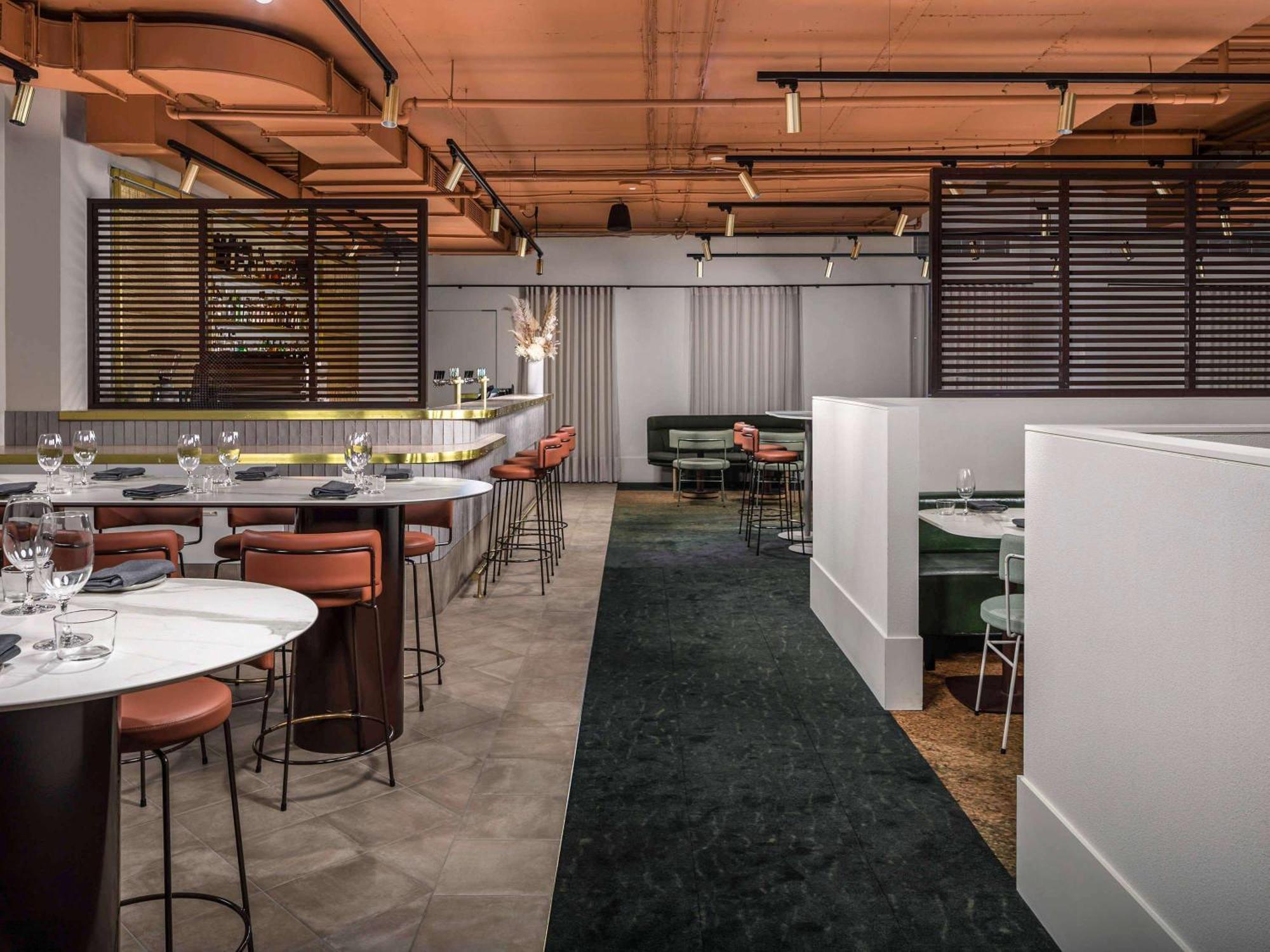 Pullman Melbourne City Centre Exterior foto Interior of the restaurant